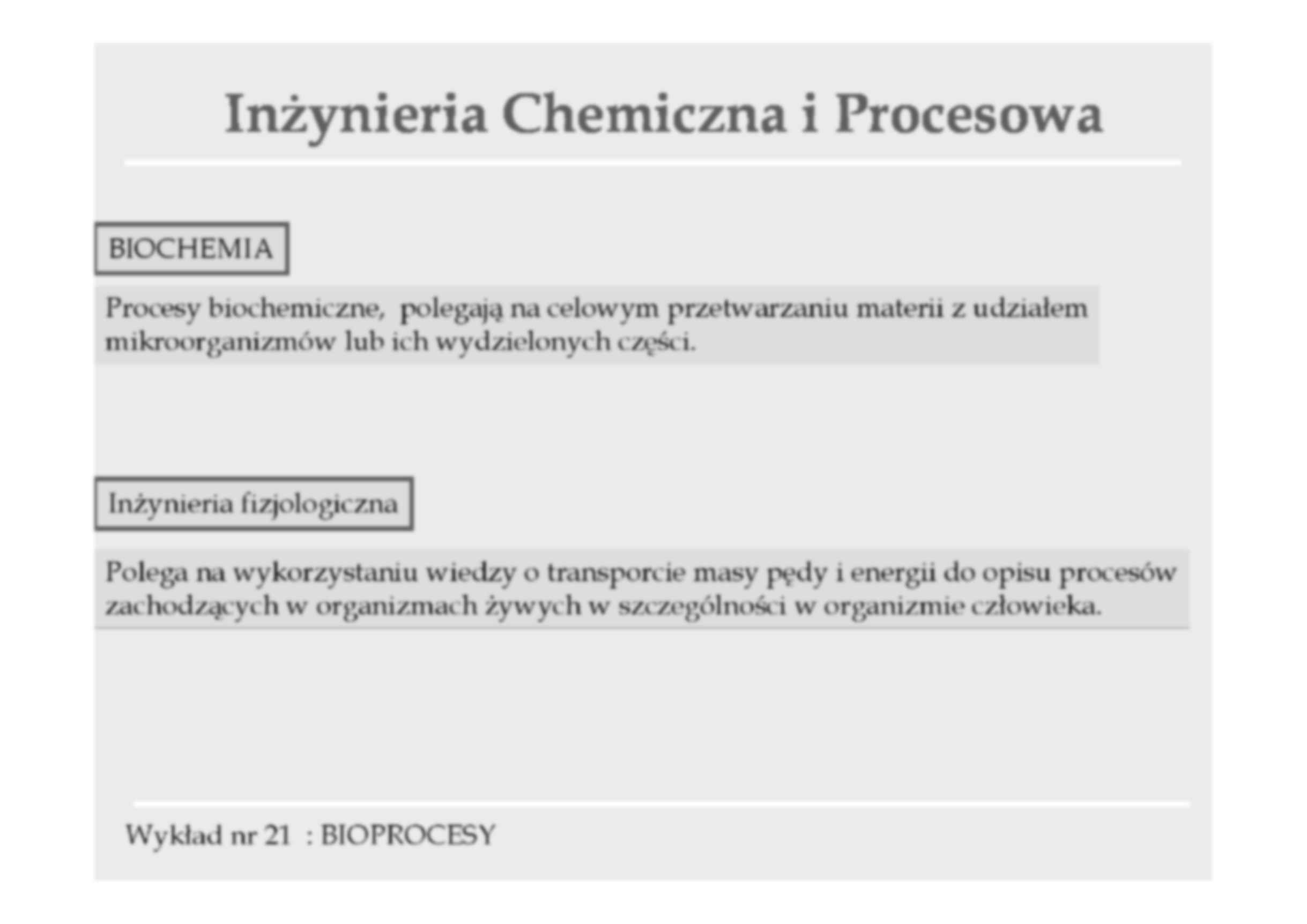 Bioprocesy - wykład - strona 3