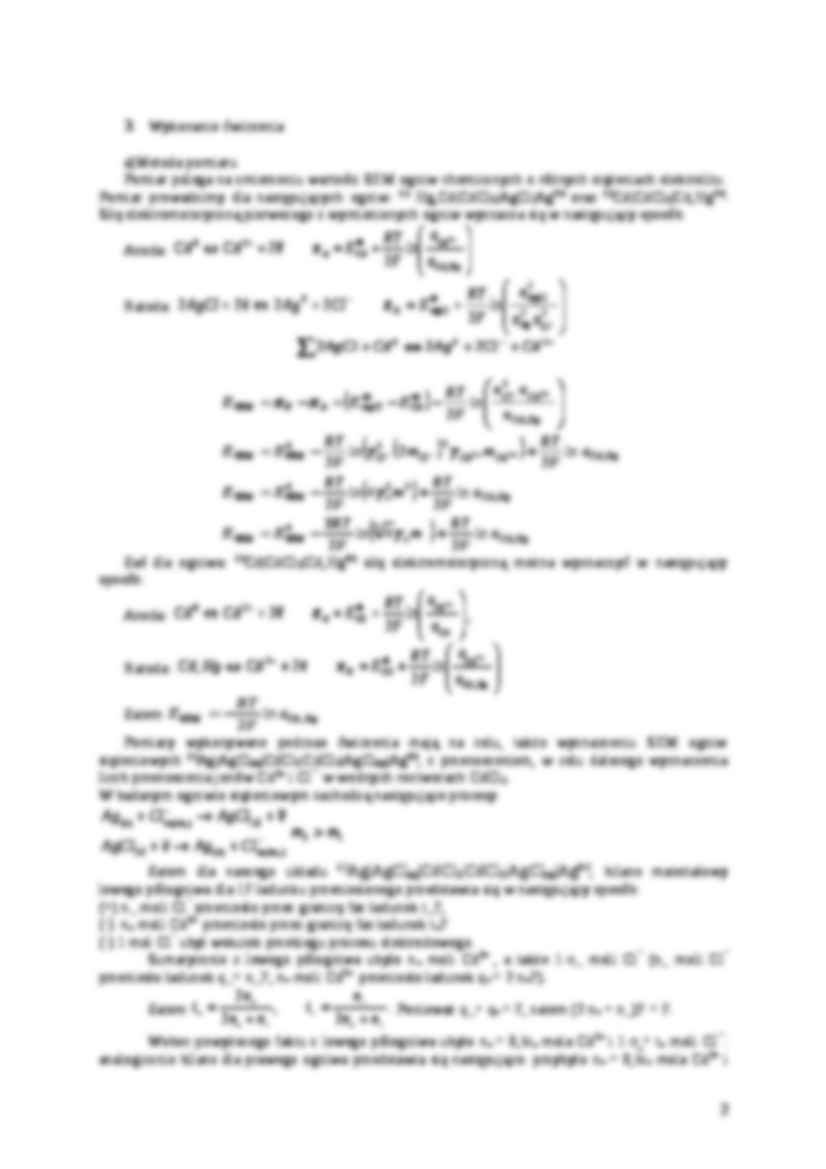 Termodynamika ogniw - ćwiczenia - strona 2