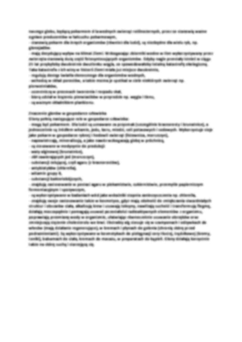 Ćwiczenia - systematyka organizmów żywych- sinice protista i glony - strona 3