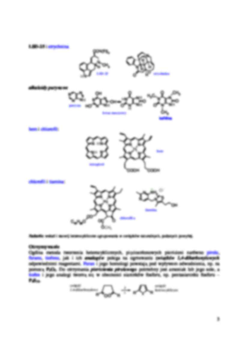 Heterocykliczne związki aromatyczne - omówienie  - strona 3