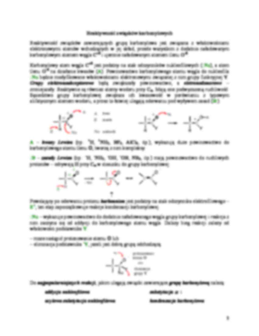 Związki karbonylowe - omówienie  - strona 3