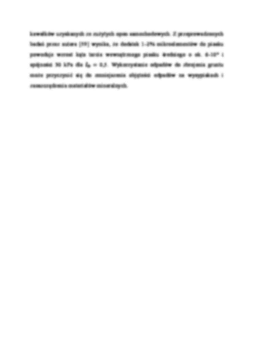 Zbrojenie gruntu zużytymi oponami - wykład - strona 2
