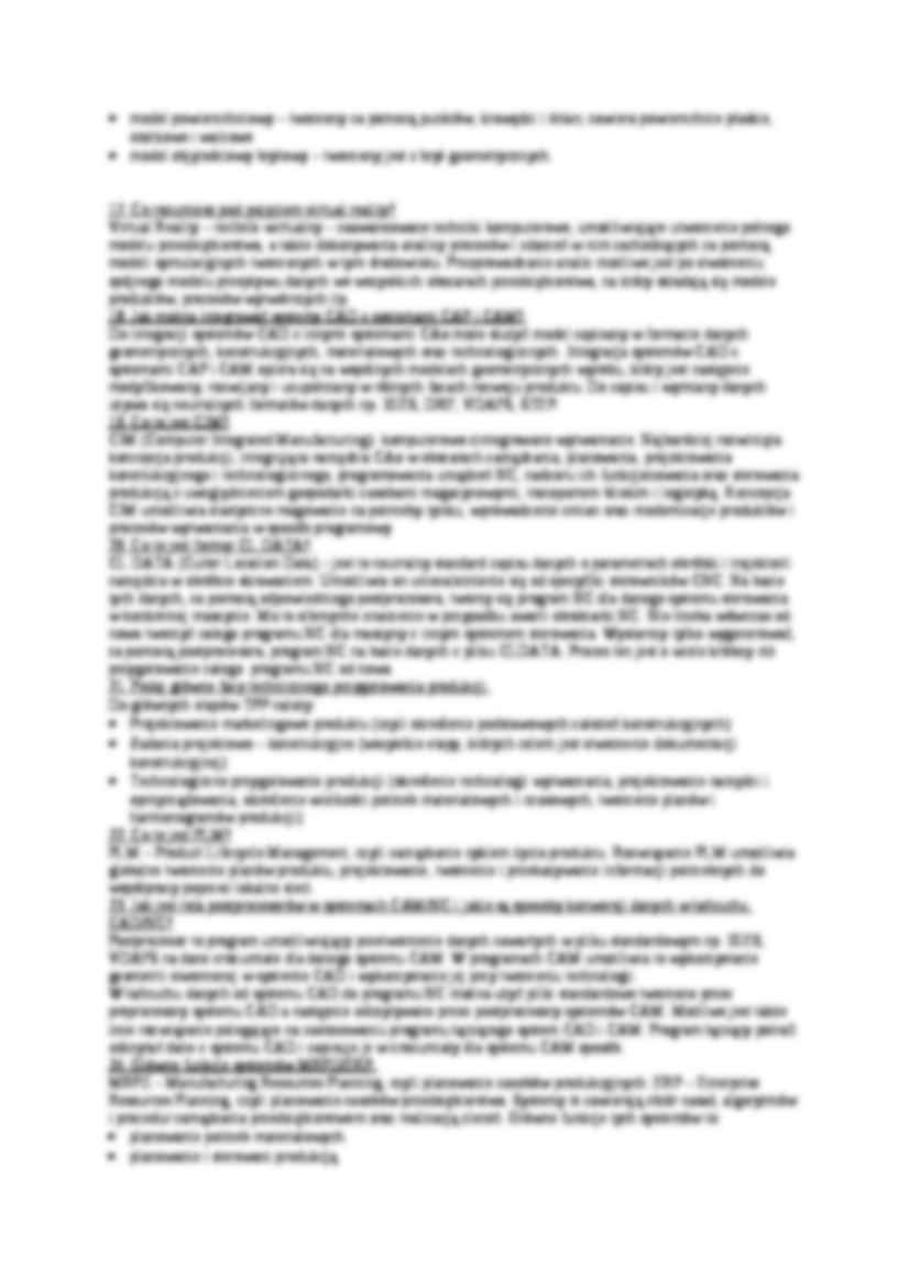 Zarządznie produkcją i usługami-opracowane zagadnienia - strona 3