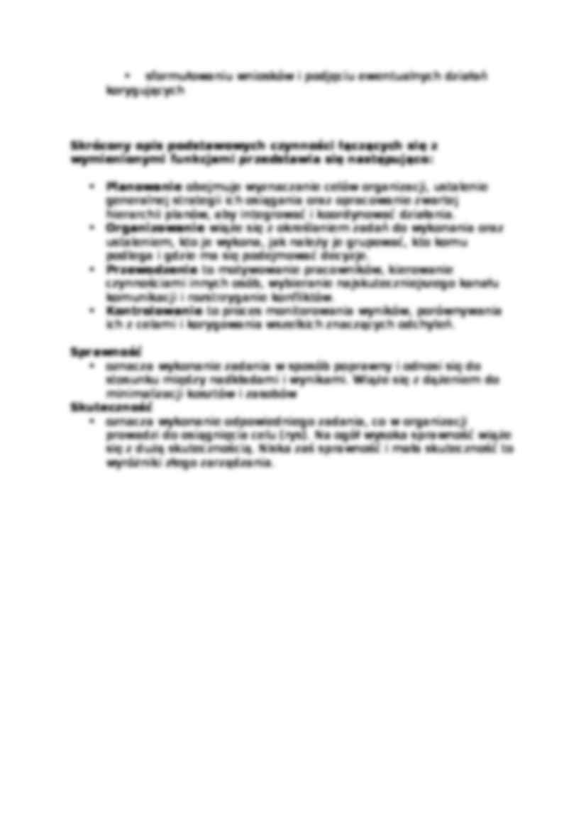 Podstawy zarządzania- skrypt - strona 2