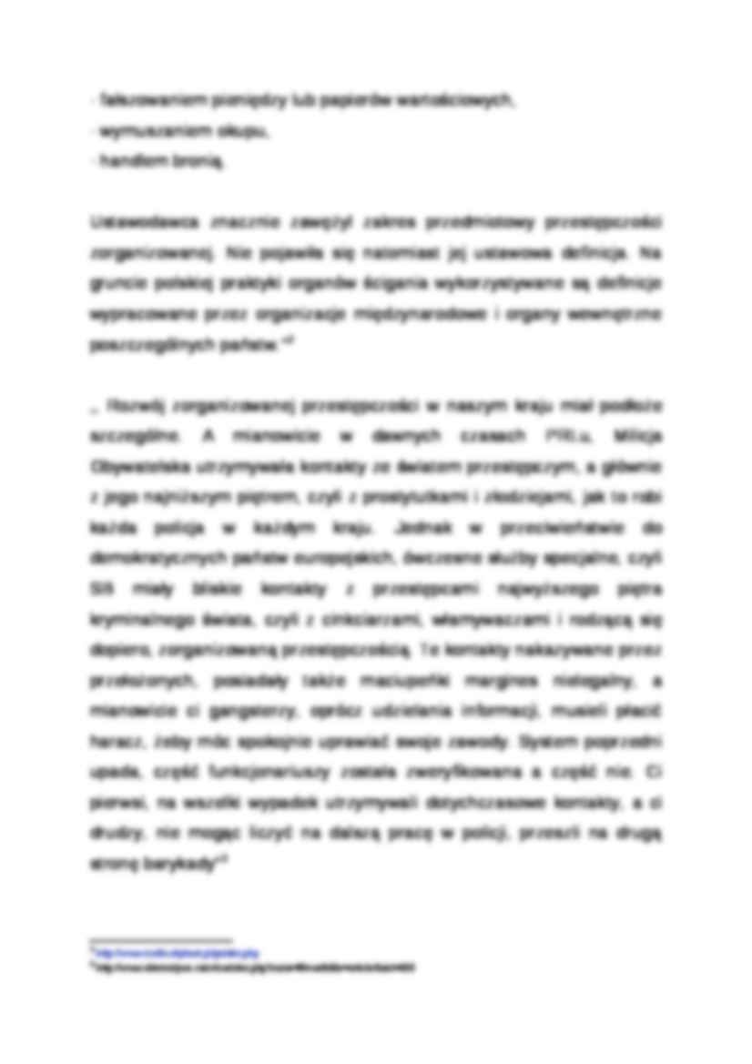 Wykład - mafia pruszkowska i wołomińska - strona 2