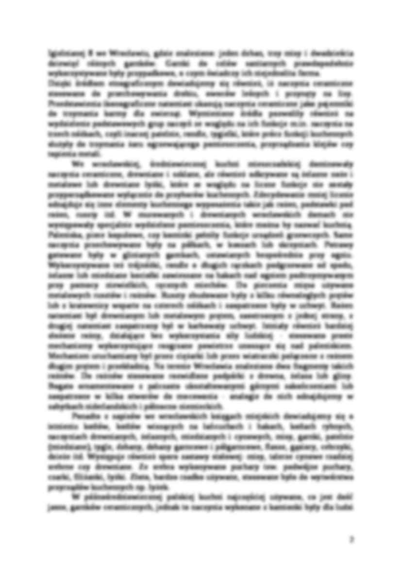 Asortyment i funkcja naczyń-opracowanie - strona 2