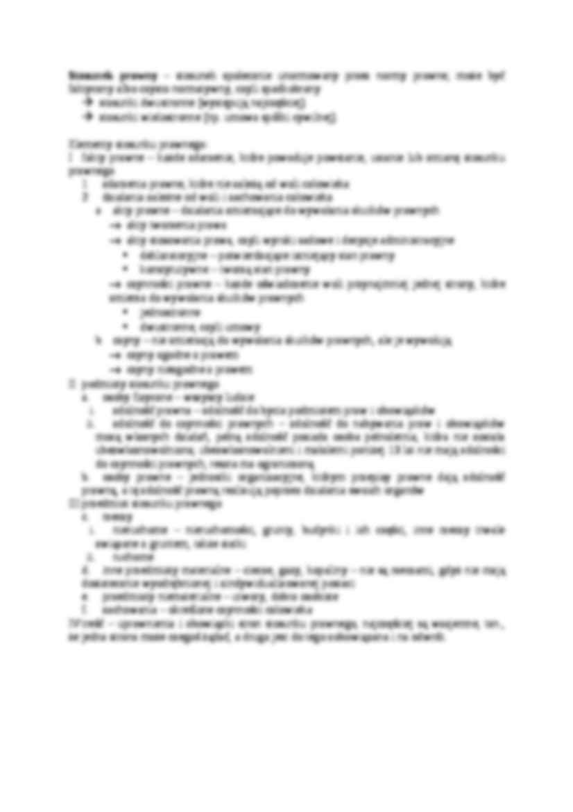 Przepis prawny i stosunek prawny-opracowanie - strona 2