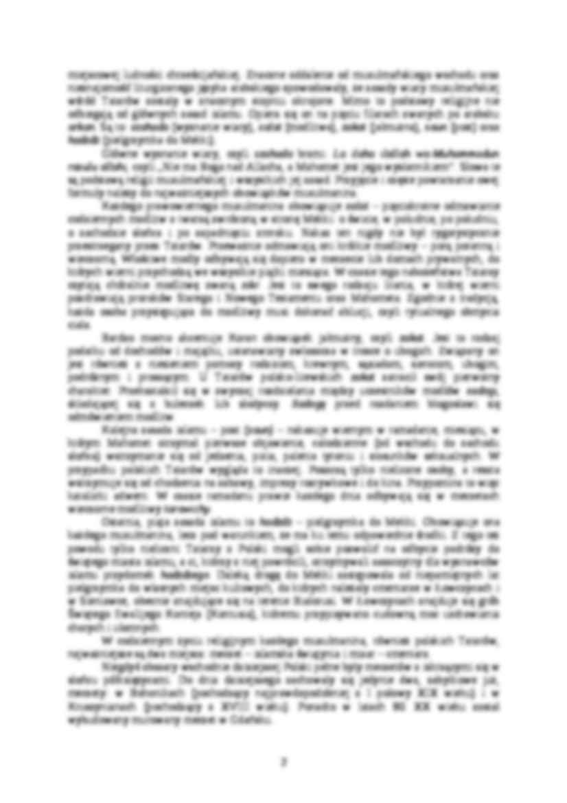 Tatarzy - referat - strona 2