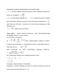 Fizyka- wykład 7