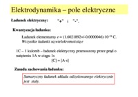 Elektrodynamika- wykład 7