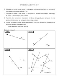 Ćwiczenia - geometria i grafika inżynierska - rzut