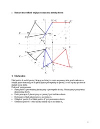 Geometria wykreślna - wykład