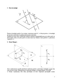 Geometria wykreślna - Wykład 