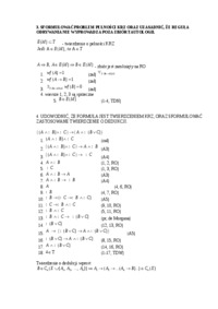 Algebra - zestaw 10