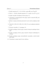 Pytania na zaliczenie algebra cz 9 