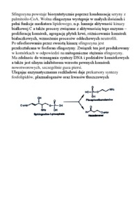 Lipidy -  aminioalkohole chinony i fenole