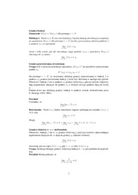 Matematyka - wykład 4: granica funkcji