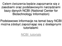 Bazy danych NCBI