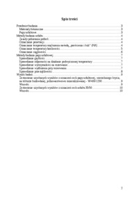 Lepiszcze bitumiczne i wyroby hydroizolacyjne - sprawozdanie