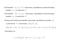 Matematyka - granice funkcji
