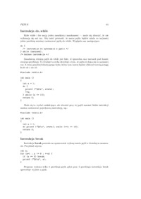 Kurs programowania w C cz. 47