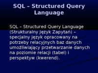 sql-structured-query-language-prezentacja