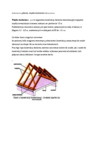 Więźby dachowe- opracowanie