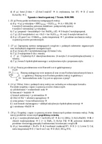 Egzamin z chemii organicznej - Toluidyna