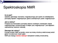 Nmr Spektroskopia