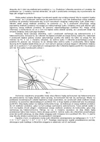 Asymetryczny model duopolu von Stackelberga-opracowanie