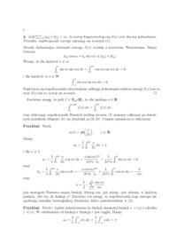 Elementy teorii szeregów Fouriera - wykład