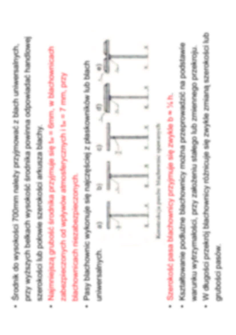 Ogólne zasady projektowania blachownic spawanych - strona 2