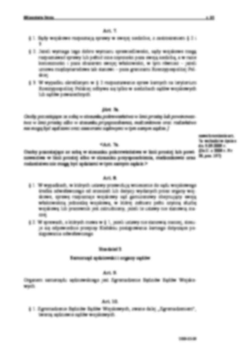 Prawo o ustroju sądów wojskowych - strona 3