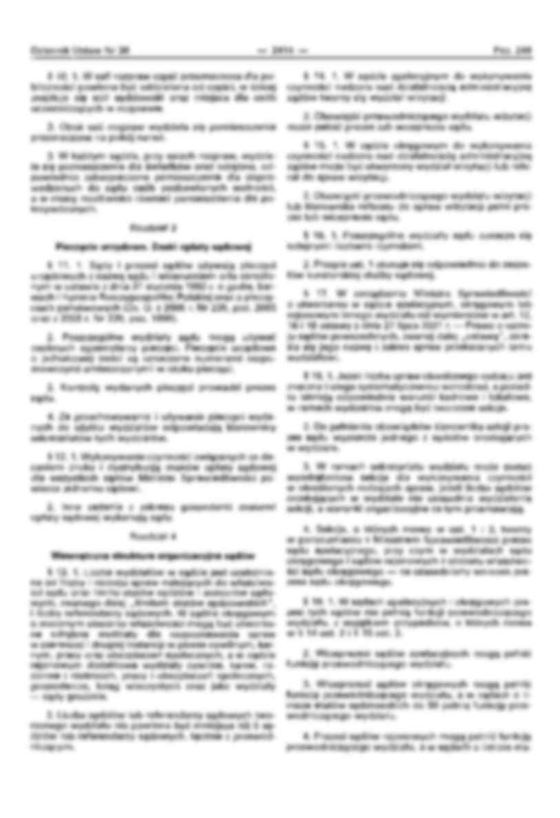 Rregulamin urzędowania sądów powszechnych - strona 2