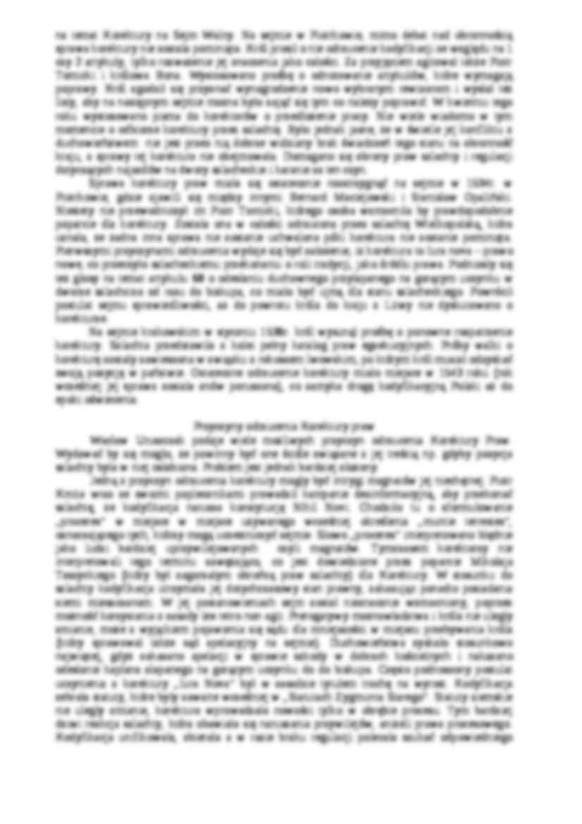  Próba kodyfikacji prawa polskiego w pierwszej połowie XVI wieku-opracowanie - strona 3