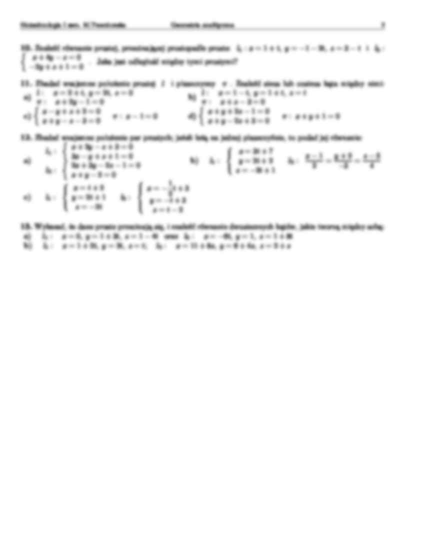 Geometria analityczna R-opracowanie - strona 2
