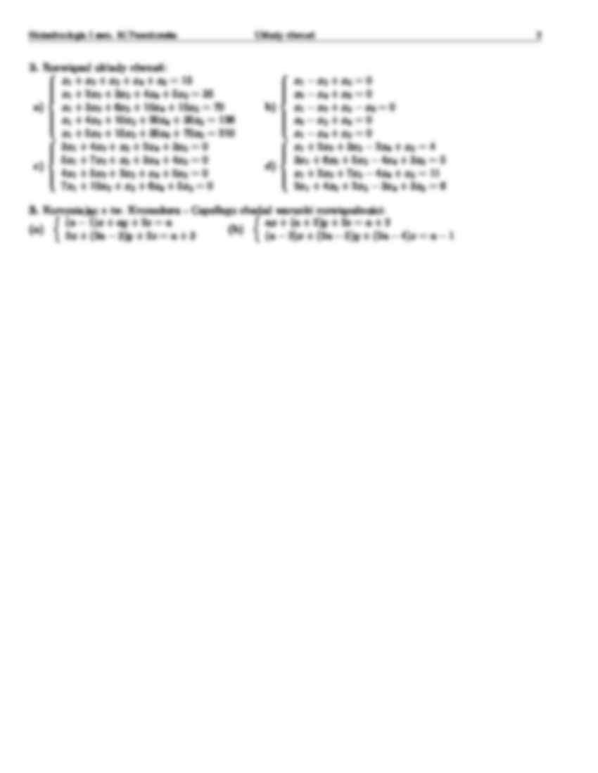 Układy równań liniowych-opracowanie - strona 2