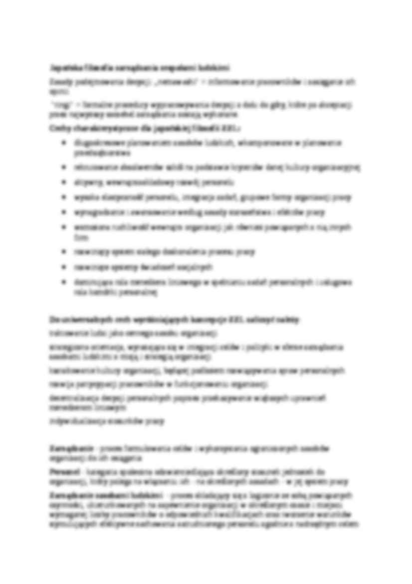 Wykład - Instrumenty zarządzania zasobami ludzkimi - strona 2