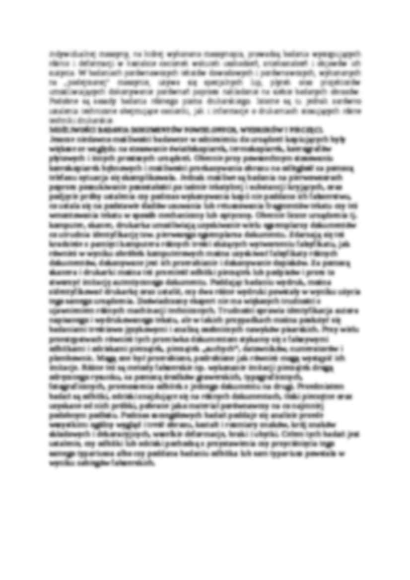 wykład - Grafologia a istota ekspertyzy pismoznawczej - strona 2