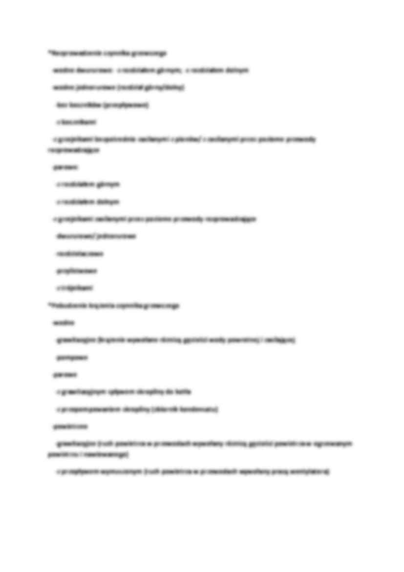 Kryteria klasyfikacji i klasyfikacja instalacji c.o.-opracowanie - strona 2