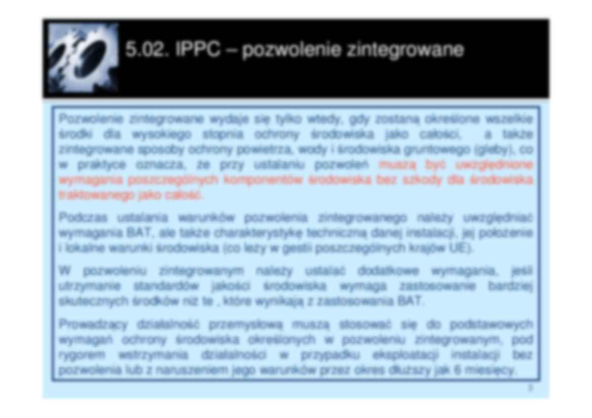 Dyrektywa IPPC- opracowanie - strona 3
