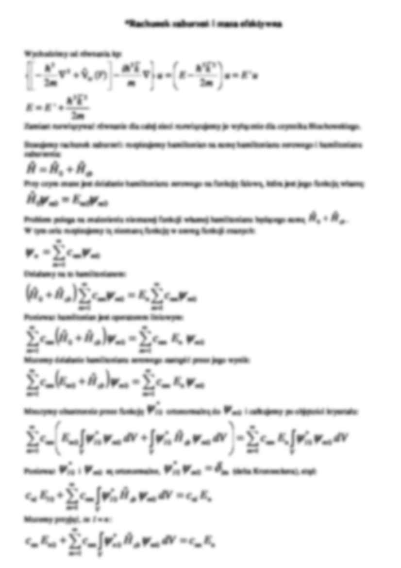 Fizyka ciała stałego- egzamin opracowanie - strona 3