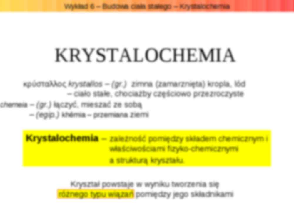 Kystalochemia- prezentacja - strona 2