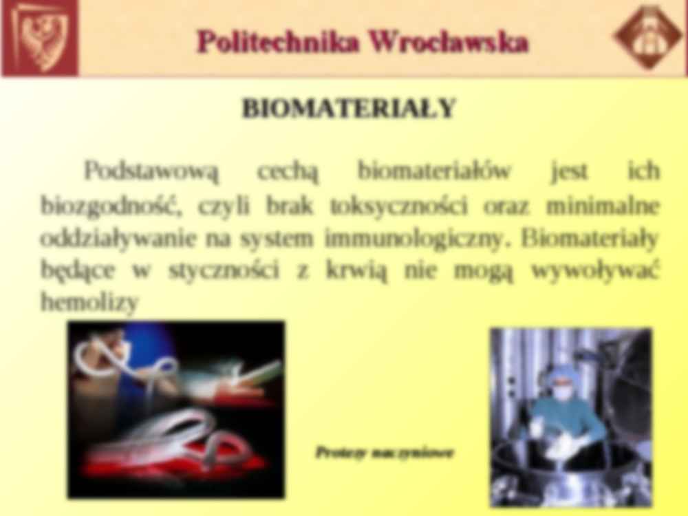 Biomateriały- prezentacja - strona 3