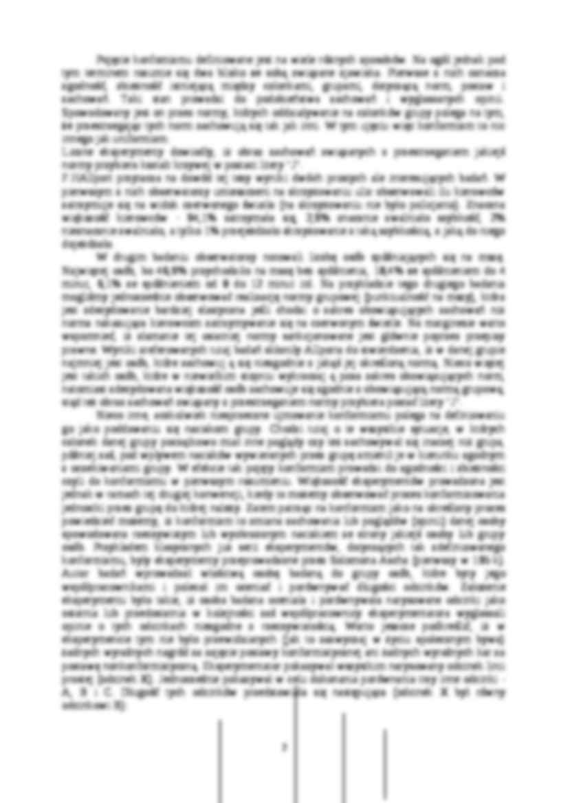 Normy grupowe a problemy konformizmu- opracowanie - strona 2