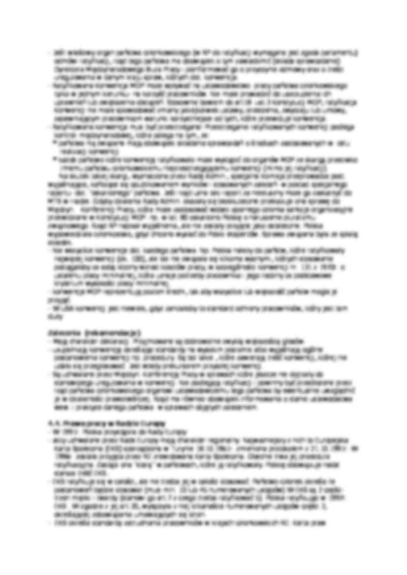 Międzynarodowe źródła prawa pracy - omówienie - strona 2