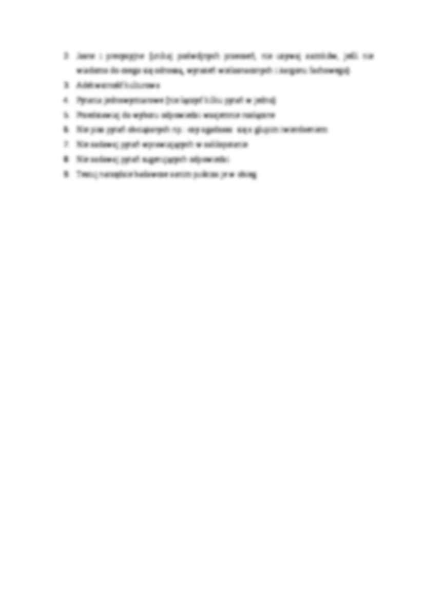 Zasady konstruowania kwestionariuszy badawczych - omówienie - strona 2
