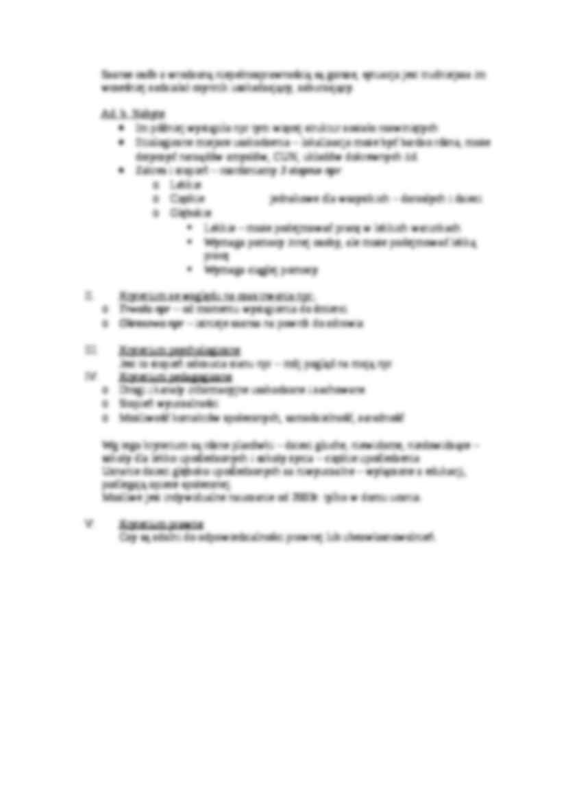 Kryteria funkcjonowania i bariery - omówienie - strona 2