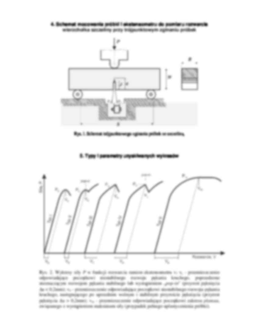 Sprawozdanie - wyznaczanie odporności ciał na pękanie - strona 2