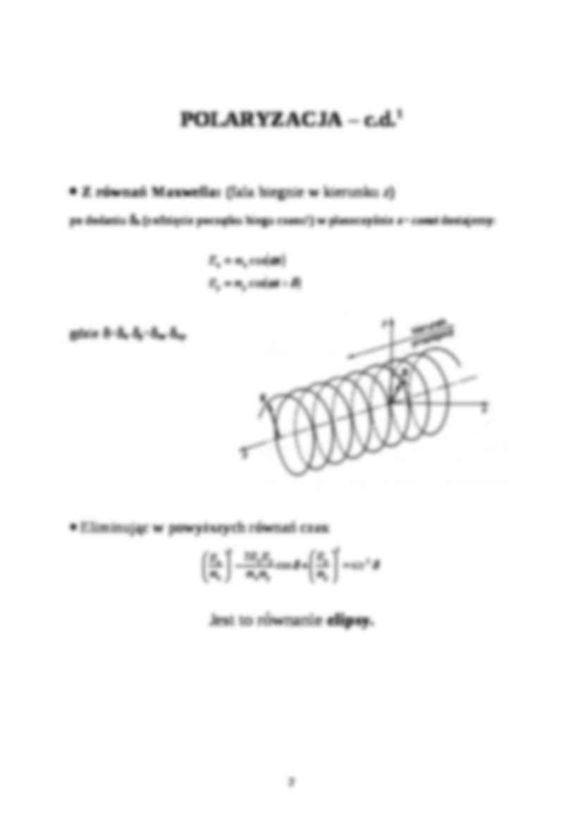 Wykład - polaryzacja i holografia - strona 2